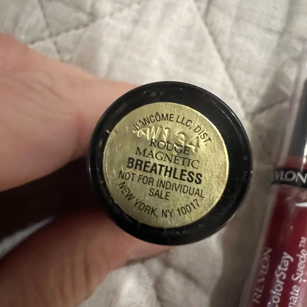 Revlon and Lancôme Lipstick Bundle